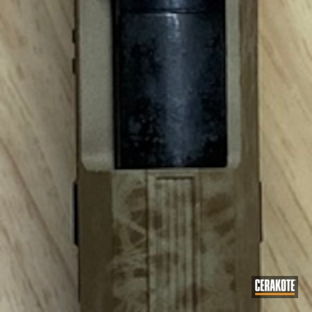 Powder Coating: Desert Sage H-247,Pistol,Walther,Custom Camo,Freehand Camo,Walther P22,MAGPUL® FLAT DARK EARTH H-267