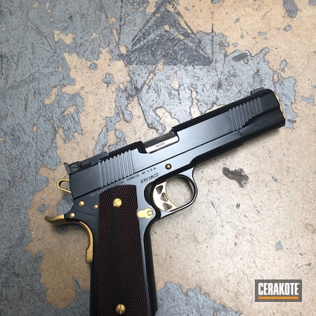 Powder Coating: BLACKOUT E-100,1911,Handguns,Dan Wesson,Pistol