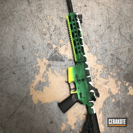 Powder Coating: Bright White H-140,Electric Yellow H-166,Custom Mix,Reptile Camo,JESSE JAMES EASTERN FRONT GREEN  H-400,Custom Camo,AR-15,Rifle,No Step On Snek,Sky Blue H-169,Emerald Tree Boa,Palmetto State Armory,Tactical Rifle,Snakeskin Camo,Snake Skin
