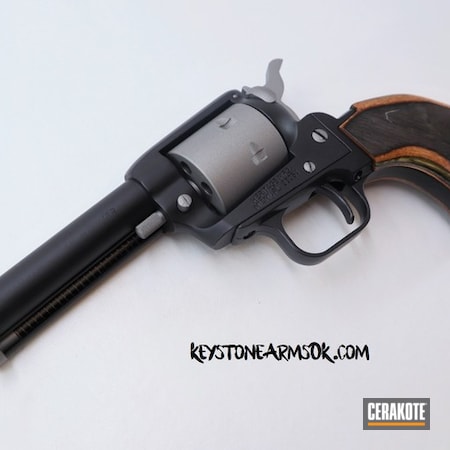 Powder Coating: Graphite Black H-146,Two Tone,Revolver,Heritage Mfg,Titanium H-170