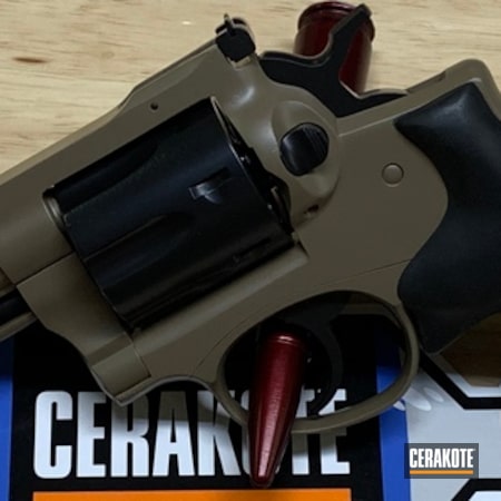 Powder Coating: Two Tone,Cerakote Elite Series,BLACKOUT E-100,Revolver,Ruger,Restoration,FDE E-200
