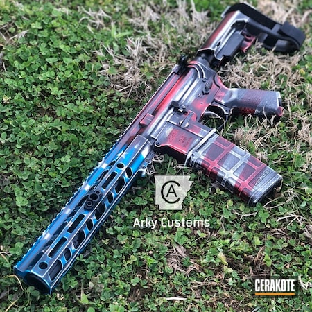 Powder Coating: Bright White H-140,Graphite Black H-146,Distressed,NRA Blue H-171,Palmetto State Armory,USMC Red H-167,Tactical Rifle,American Flag,Battleworn,Distressed American Flag