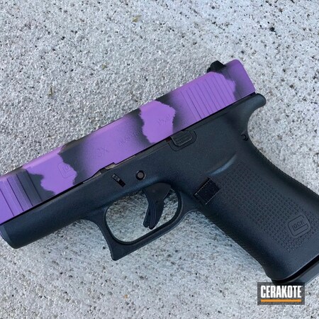 Powder Coating: Glock,Pistol,Glock 43X,Pastel Purple H-138