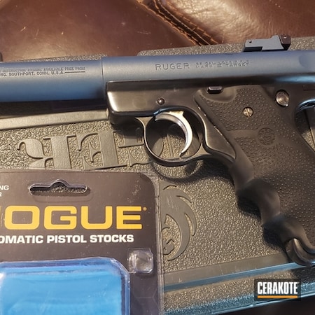 Powder Coating: Pistol,Blue Titanium H-185,Ruger
