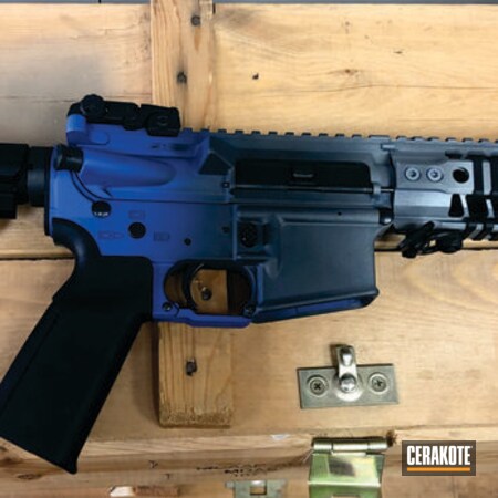 Powder Coating: Graphite Black H-146,NRA Blue H-171,Tactical Rifle,Tungsten H-237