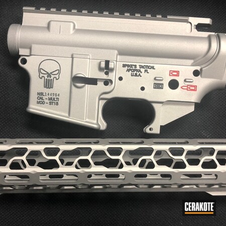 Powder Coating: Spike's Tactical,Color Fill,Tungsten H-237,Upper / Lower / Handguard