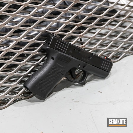 Powder Coating: Glock,BLACKOUT E-100,Pistol,Glock 43X