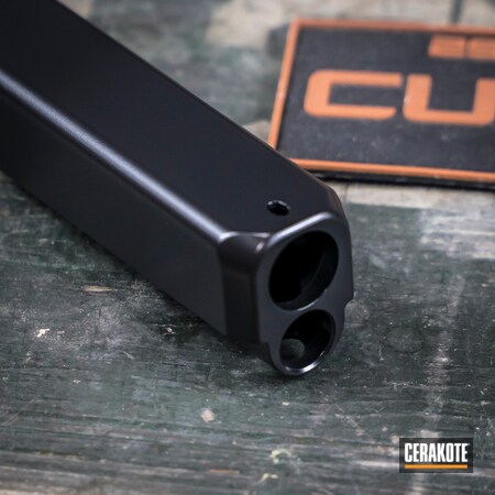 Powder Coating: Slide,Glock,Cerakote Elite Series,BLACKOUT E-100,Pistol,Glock 40
