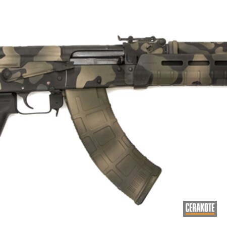 Powder Coating: AK-47,Graphite Black H-146,Mil Spec O.D. Green H-240,MultiCam,Tactical Rifle,AK Rifle,MAGPUL® FLAT DARK EARTH H-267