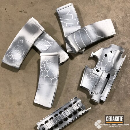 Powder Coating: BATTLESHIP GREY H-213,Gun Metal Grey H-219,Gun Parts,Kryptek