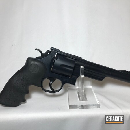 Powder Coating: Smith & Wesson,SOCOM BLUE  H-245,Revolver,Solid Tone,S&W 29