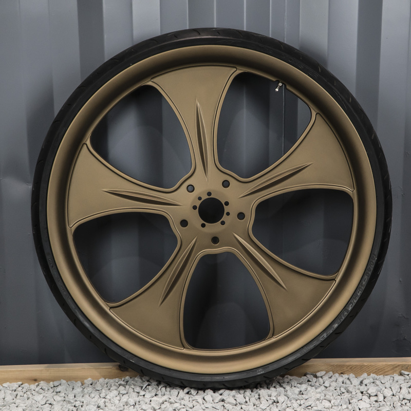 Custom Harley Davidson Parts in a Cerakote Burnt Bronze Finish by GLEN ...