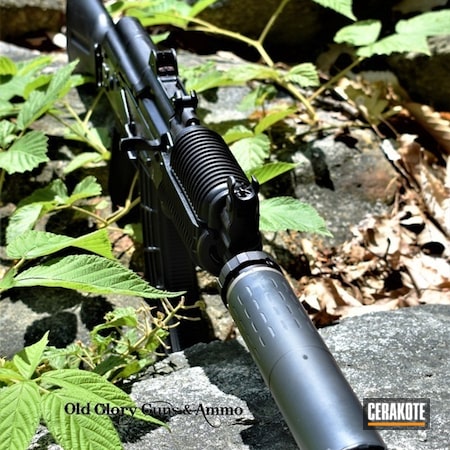 Powder Coating: Graphite Black H-146,AK-47,SilencerCo,Custom SBR,SBR,SilencerCo Hybrid