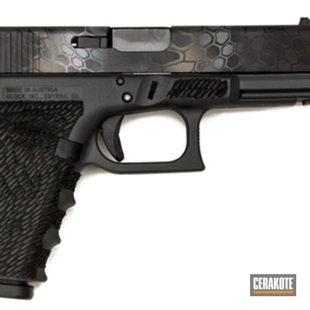 Powder Coating: Graphite Black H-146,Glock,Stone Grey H-262,Pistol,Glock 19,Urban Kryptek,Tungsten H-237,Stippled,Kryptek