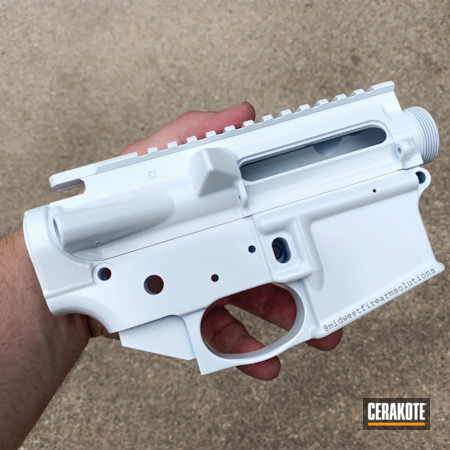 Powder Coating: Stormtrooper White H-297,AR Pistol,AR-15,Upper / Lower
