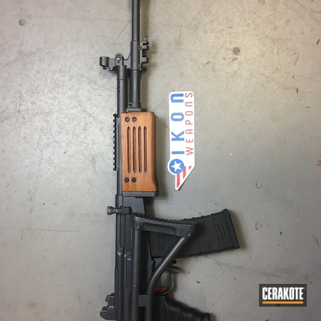 Powder Coating: Sniper Grey H-234,FIREHOUSE RED H-216,AK Rifle