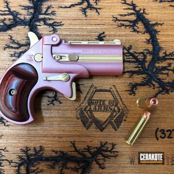 Cerakoted Derringer Pocket Gun In A Custom Mixed Cerakote Finish