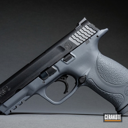Powder Coating: Smith & Wesson M&P,Stone Grey H-262,Two Tone,Pistol