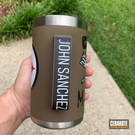 Powder Coating: Graphite Black H-146,NRA Blue H-171,Gold H-122,Stormtrooper White H-297,Pittsburgh Steelers,YETI Cup,SPRINGFIELD® FDE H-305,More Than Guns,Grill Master,YETI