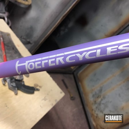 Powder Coating: Bright Purple H-217,Bicycle,Bicycles,More Than Guns,Titanium H-170,Prison Pink H-141
