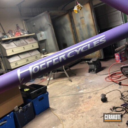 Powder Coating: Bright Purple H-217,Bicycle,Bicycles,More Than Guns,Titanium H-170,Prison Pink H-141