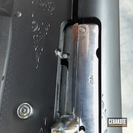 Powder Coating: Graphite Black H-146,Shotgun,Browning A5,Browning
