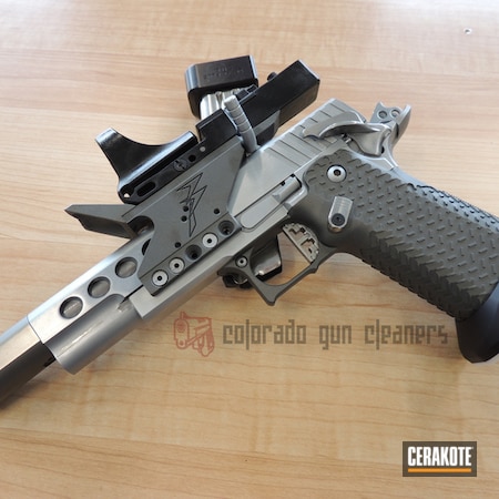 Powder Coating: Pistol,2011,Tungsten H-237,Race Gun