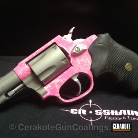 Powder Coating: Bazooka Pink H-244,Ladies,Revolver,Rossi USA,Taurus,Prison Pink H-141