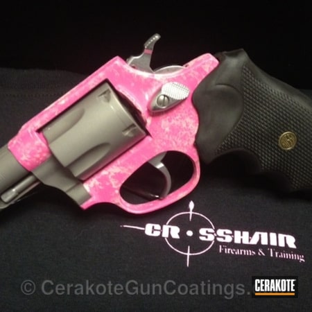 Powder Coating: Bazooka Pink H-244,Ladies,Revolver,Rossi USA,Taurus,Prison Pink H-141