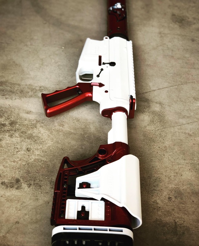 Custom Epoxy Rifle Custom Tactical Rifle by JOSH | Cerakote
