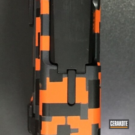 Powder Coating: Hunter Orange H-128,Graphite Black H-146,Pistol,Springfield XD,Springfield Armory,Sniper Grey H-234,Digital Camo