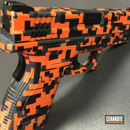 Powder Coating: Hunter Orange H-128,Graphite Black H-146,Pistol,Springfield XD,Springfield Armory,Sniper Grey H-234,Digital Camo