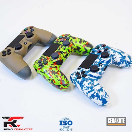 Powder Coating: Video Game,Zombie Green H-168,Production,Blue Titanium H-185,Production Run,Volume,PS4 Controller,FIREHOUSE RED H-216,SIG™ DARK GREY H-210,Electronics,More Than Guns,Video Games