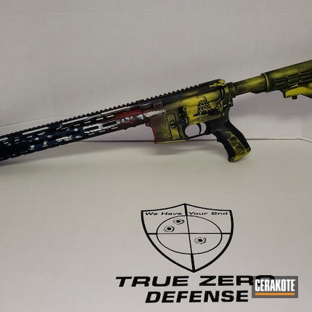 Powder Coating: Graphite Black H-146,Tattered Flag,NRA Blue H-171,Stormtrooper White H-297,Electric Yellow H-166,USA,USMC Red H-167,Tactical Rifle,AR-15,Gadsden Flag
