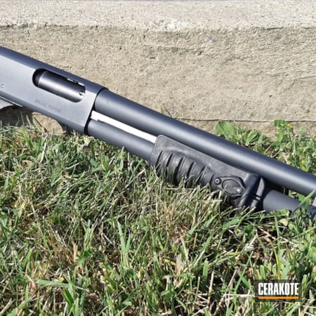 Powder Coating: Breacher,Shotgun,Remington 870,Remington,Remington MCS,Sniper Grey H-234
