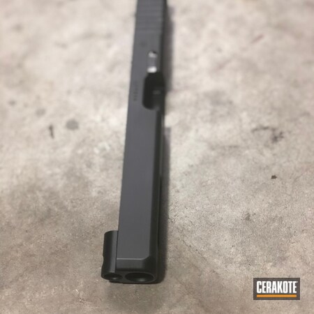 Powder Coating: Glock 35,Graphite Black H-146,Solid Tone