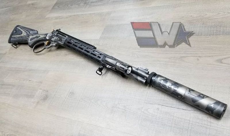 Homemade Lever Action Rifle Custom Lever Rifles