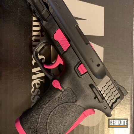 Powder Coating: Smith & Wesson,Ladies,SIG™ PINK H-224,Pistol,380EZ