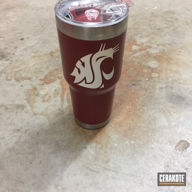 Cerakoted College Themed Tumbler Cup
