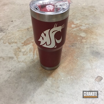 Cerakoted College Themed Tumbler Cup