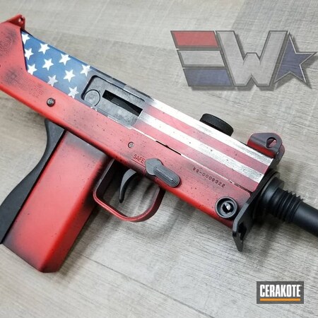 Powder Coating: Bright White H-140,Wicked Weaponry,FIREHOUSE RED H-216,Distressed,NRA Blue H-171,Armor Black H-190,SMG,USMC Red H-167,American Flag,Old Glory,Battleworn,Wickedworn,Stars and Stripes