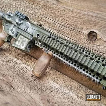 Powder Coating: BARRETT® BROWN H-269,Satin Aluminum H-151,Distressed,WWII,US Army,Stormtrooper White H-297,Army,O.D. Green H-236,Tactical Rifle