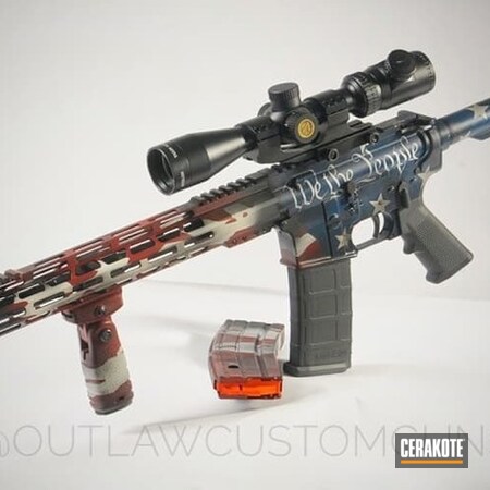 Powder Coating: Distressed,NRA Blue H-171,Stormtrooper White H-297,We the people,USMC Red H-167,Tactical Rifle,American Flag,Distressed American Flag