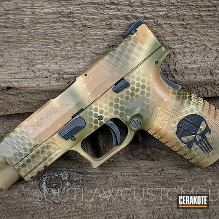 Powder Coating: Rattle-camo,Pistol,Punisher,Springfield XD,Springfield Armory,O.D. Green H-236,BENELLI® SAND H-143,Coyote Tan H-235