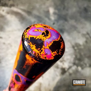 Cerakoted Custom Coated Baseball Bat