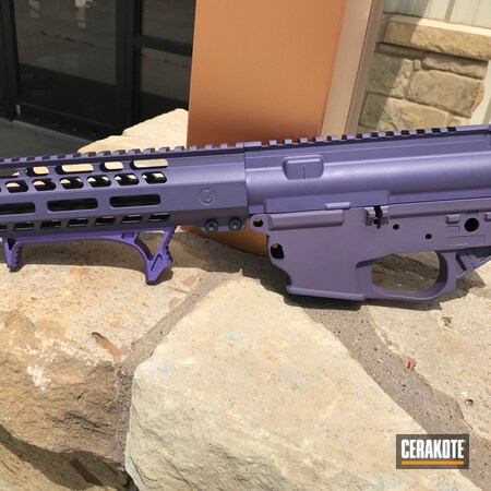 Powder Coating: Color Match,Wild Purple H-197,Solid Tone,Upper / Lower / Handguard