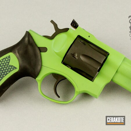 Powder Coating: Smoke E-120,Distressed,Gun Coatings,Two Tone,Zombie Green H-168,S.H.O.T,Revolver,Ruger GP100,Biohazard,Ruger