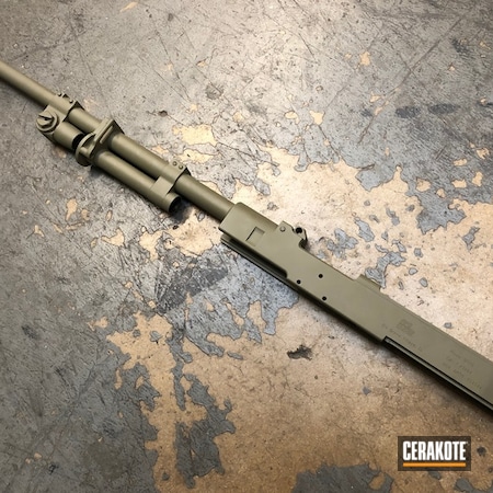 Powder Coating: HAZEL GREEN H-204,Gun Coatings,RPK,DSA,Rifle