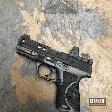Cerakoted Custom Smith & Wesson Handgun And Cerakote H-227 Tactical Grey