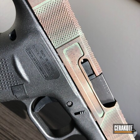 Powder Coating: Graphite Black H-146,Crimson H-221,Glock,Gun Coatings,Pistol,Patina,Custom Mix,Burnt Bronze H-148,Rust